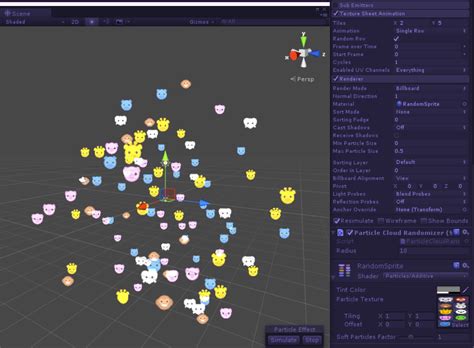 c# - Unity - Particle System Shuriken - Setting particles in code with ...