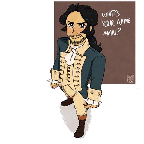 Alexander Hamilton Cartoon Drawing