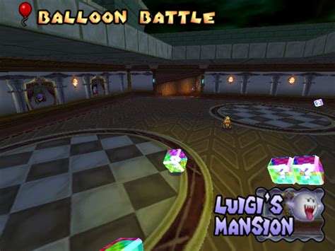 Luigi's Mansion (battle stage) | Mario Kart Racing Wiki | FANDOM ...