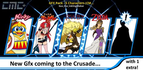 GFX Pack - 5 Characters (CMC+/9.4) [Super Smash Bros. Crusade] [Mods]