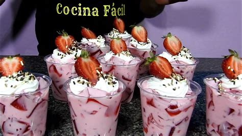 Arriba 44+ imagen recetas de postres faciles para fiestas - Abzlocal.mx