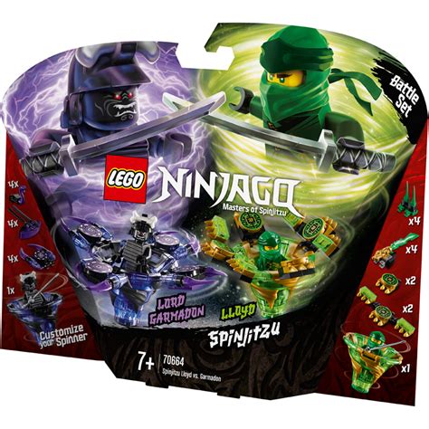 Lego Ninjago Spinjitzu Lloyd vs. Garmadon | eBay