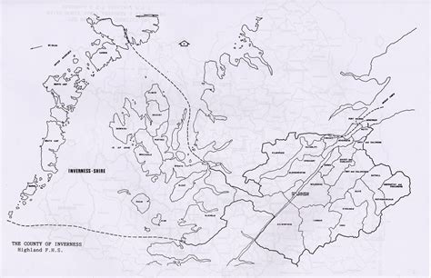 Parish maps of Inverness county from Scotlandsfamily.com - Scottish genealogy portal assisting ...