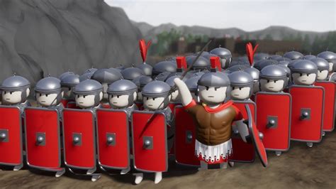 ROMAN ARMY TAKES ON THE GAULS!!! - Shield Wall - Ep1 - YouTube