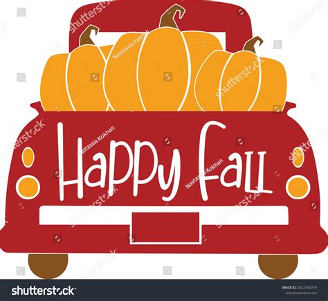 Fall Truck Svg Photos, Images & Pictures | Shutterstock