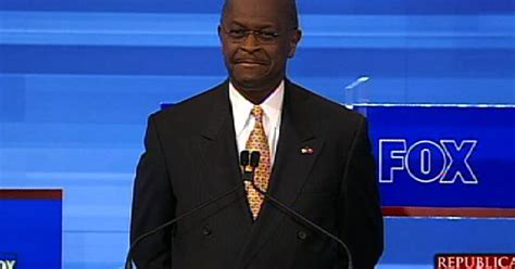 Herman Cain makes splash at first 2012 GOP debate - CBS News