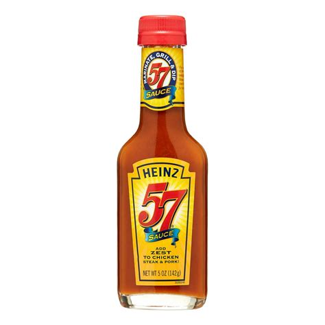 (4 Pack) Heinz 57 Steak Sauce, 5 Oz - Walmart.com - Walmart.com