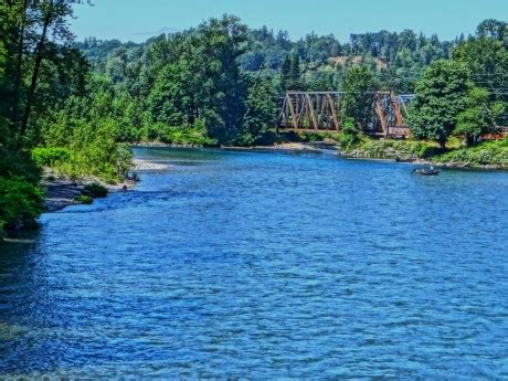 The Skykomish river At Sultan, Washington… - Jim Jaillet