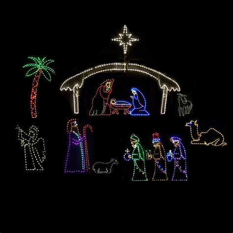 Lighted Nativity Scene Outdoor - Outdoor Lighting Ideas