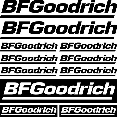 Wallstickers folies : Bf goodrich Decal Stickers kit