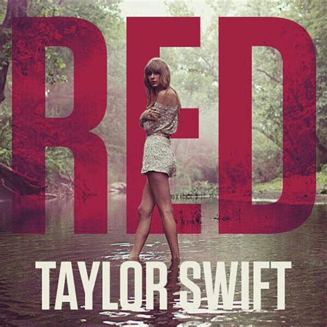 Taylor Swift Album Cover Red