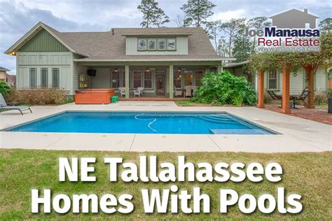 Cool NE Tallahassee Pool Homes Are Hot! • Homes For Sale