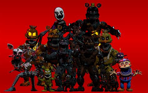 (SFM) Nightmare Animatronics : r/fivenightsatfreddys