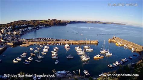 St Brides Spa Hotel, Saundersfoot Live Webcam - YouTube