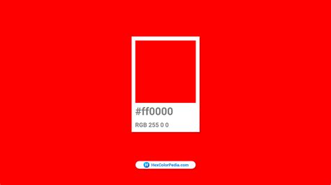 Red - Hex Color Conversion - Color Schemes - Color Shades - Pantone color | Hexcolorpedia