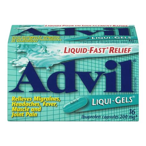 Advil - Liquid Gel Caps with Ibuprofen Stong's Market