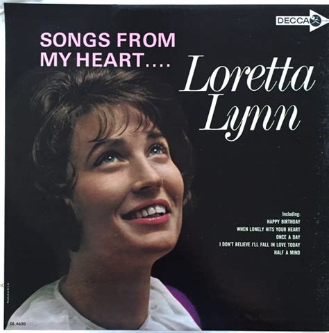 Loretta Lynn - Songs From My Heart | Releases | Discogs