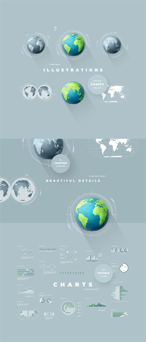 Planet Earth infographics on Behance