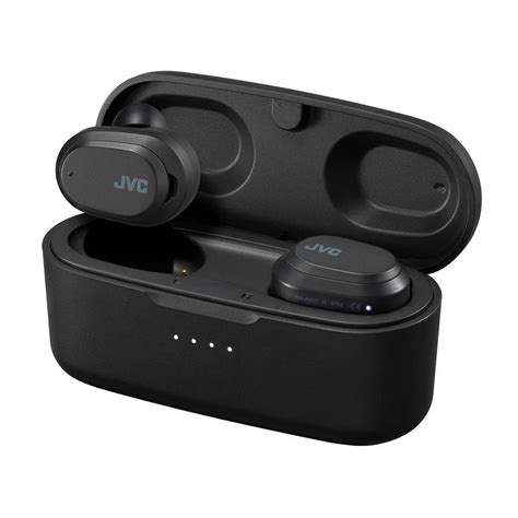 JVC Bluetooth/Noise Cancelling True Wireless In-Ear Headphones (Black ...