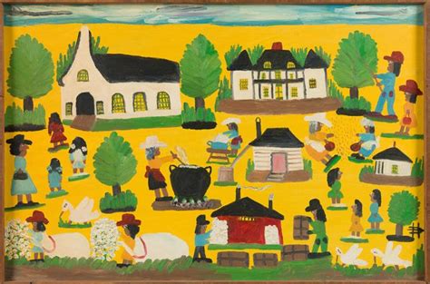 Plantation Life, 1980 - 1986 - Clementine Hunter - WikiArt.org