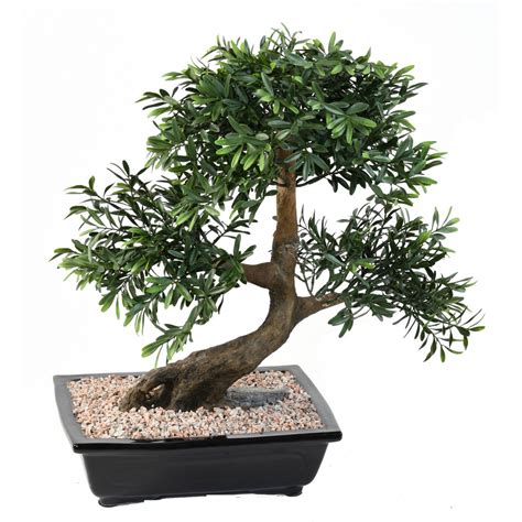 Bonsai artificiel black willow 50 cm : bonsaïs artificiels reflets ...