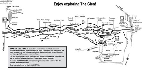 Watkins Glen State Park Map | Gadgets 2018