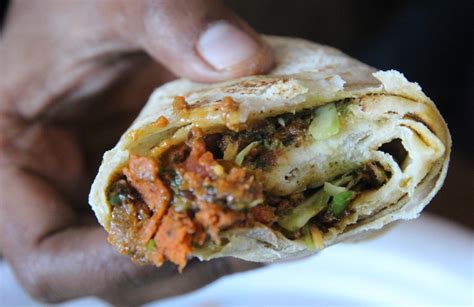 Yummy food of the week : Kolkata Kathi Roll - Blissful Geeta