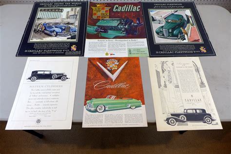 Cadillac 26 Original Ads – Vintage Auto Posters