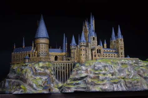 Hogwarts castle model Harry Potter miniature | Etsy