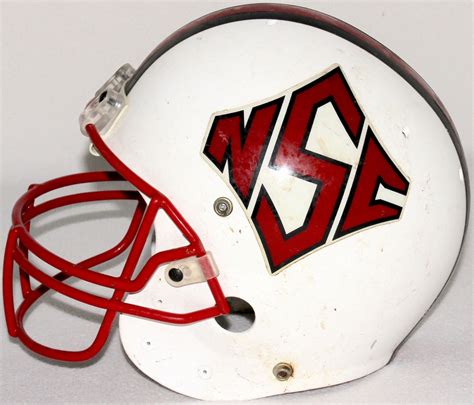 NC State Worlfpack Game-Used Football Helmet (Celebz Direct COA) | Pristine Auction