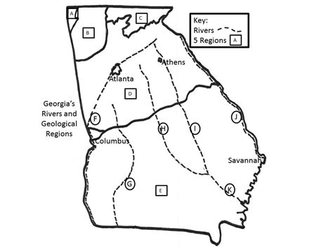 Ocmulgee River Map