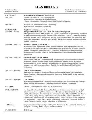 Bielunis_Resume | PDF | Free Download