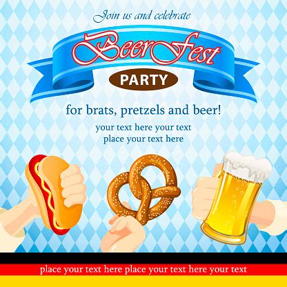 Beer Festival Beer Party Invitation Stock Illustration - Download Image ...