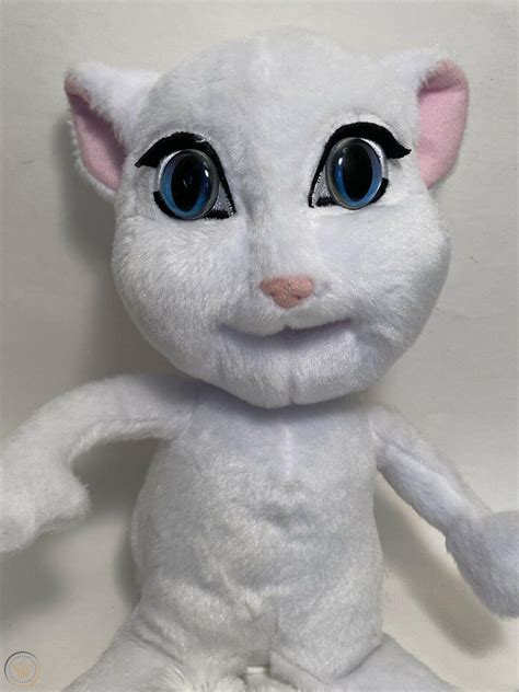 🔥Talking Tom & Friends Talking Angela Interactive Plush Doll Cat Dragon ...