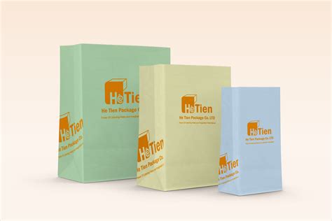 Grocery Bag with Printed Logo | He Tien Package Co. LTD.