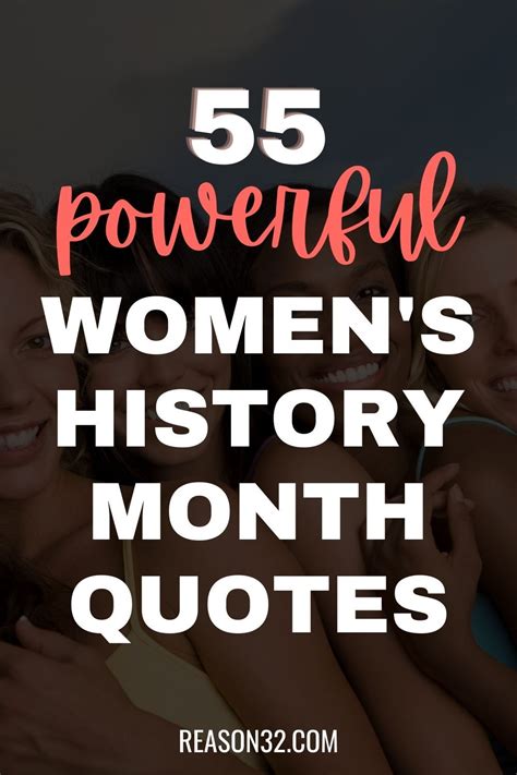 55 Powerful Women's History Month Quotes for Women's Day in 2021 | Women history month quotes ...