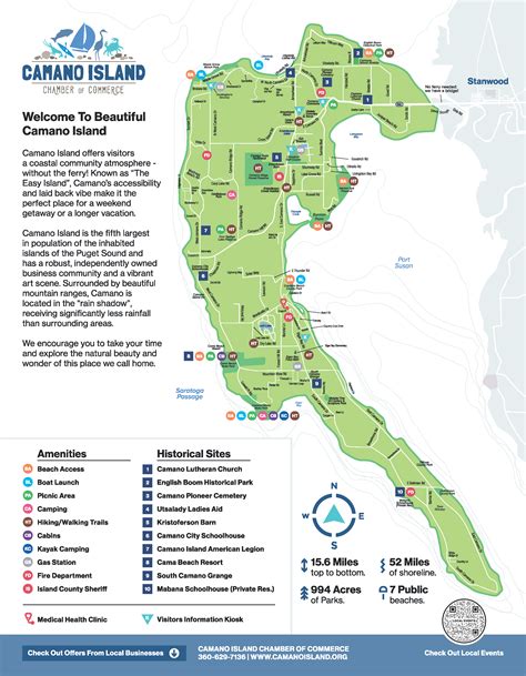 New Camano Island Map! - Camano Chamber of Commerce