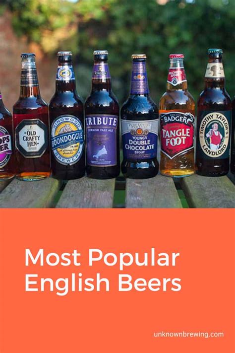 16 Most Popular English Beers (Guide Before You Try)