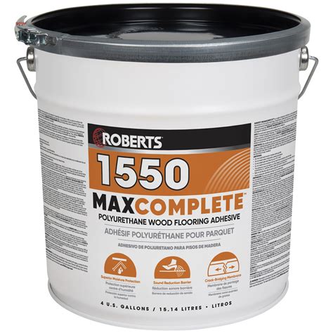 1550 MAX COMPLETE® POLYURETHANE WOOD FLOORING ADHESIVE - Roberts ...