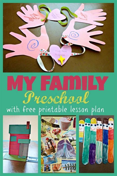 Pin on Teaching / Child Development | Family crafts preschool, Family ...