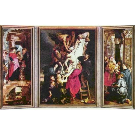 Acrylic Face Mounted Prints Rubens, Peter Paul - Prometheus Bound Print ...