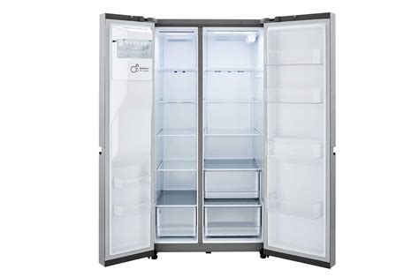 LG 27 cu. ft. Side-by-Side Refrigerator with Smooth Touch Ice Dispenser (LRSXS2706S) | LG USA