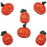1:12 - 1" Scale Miniature Halloween Jack-o-Lantern Pumpkins Set - Halloween - Holiday Crafts ...