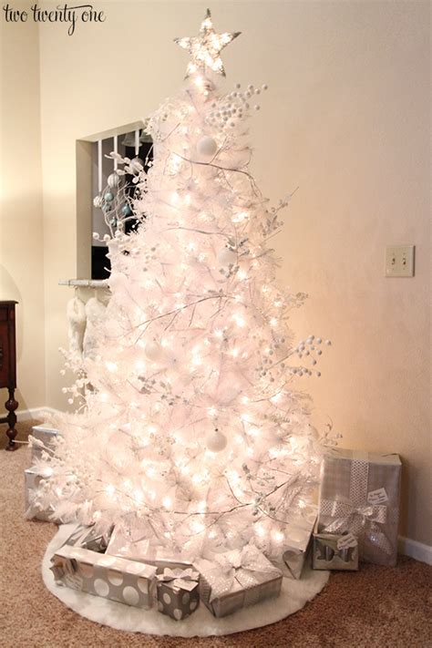 White Christmas Tree