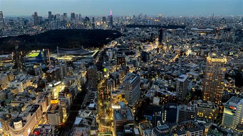 Shibuya Night Sky - Japan by web