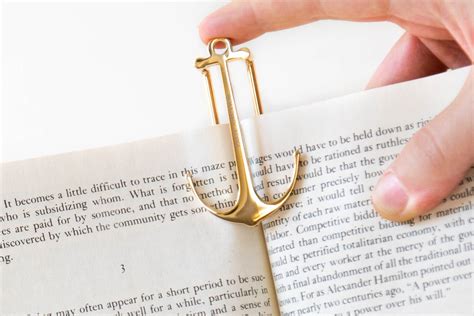 The Anchor Bookmark’s Design Keeps Both Books and Minds Open | Yanko Design