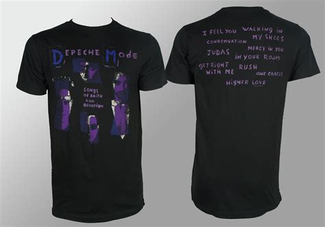 Depeche Mode T-Shirt - Songs of Faith & Devotion - Merch2rock Alternative Clothing