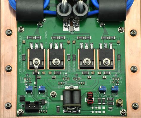 1KW HF/6M LDMOS Amplifier Kit — VK-AMPS
