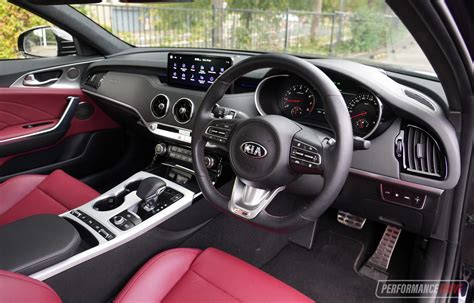 2021 Kia Stinger GT-Line interior – PerformanceDrive