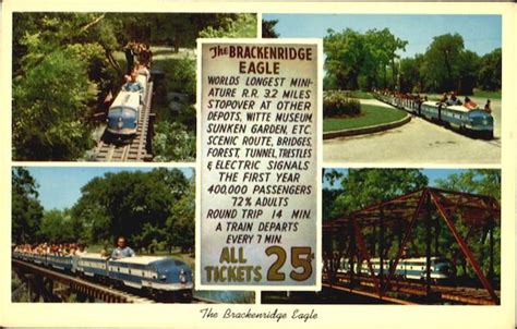 The Brackenridge Eagle Texas Trains, Railroad